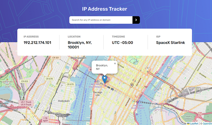 IP tracker